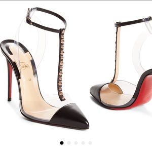 Christian Louboutin Nosy Spikes PVC Pump